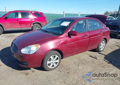2009 Hyundai Accent Gls from USA, damaged, VIN KMHCN46C59U332153